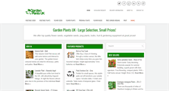 Desktop Screenshot of gardenplantsuk.co.uk