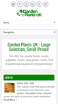 Mobile Screenshot of gardenplantsuk.co.uk