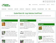 Tablet Screenshot of gardenplantsuk.co.uk
